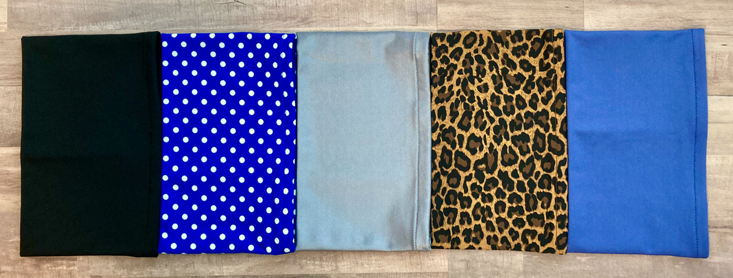 Swim Headbands for wearing under swim caps--Wide and Water-Resistant
