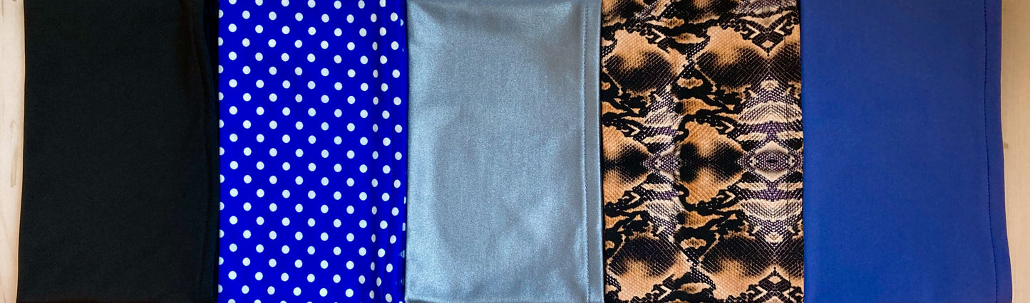 Swim Headbands for wearing under swim caps--Wide and Water-Resistant