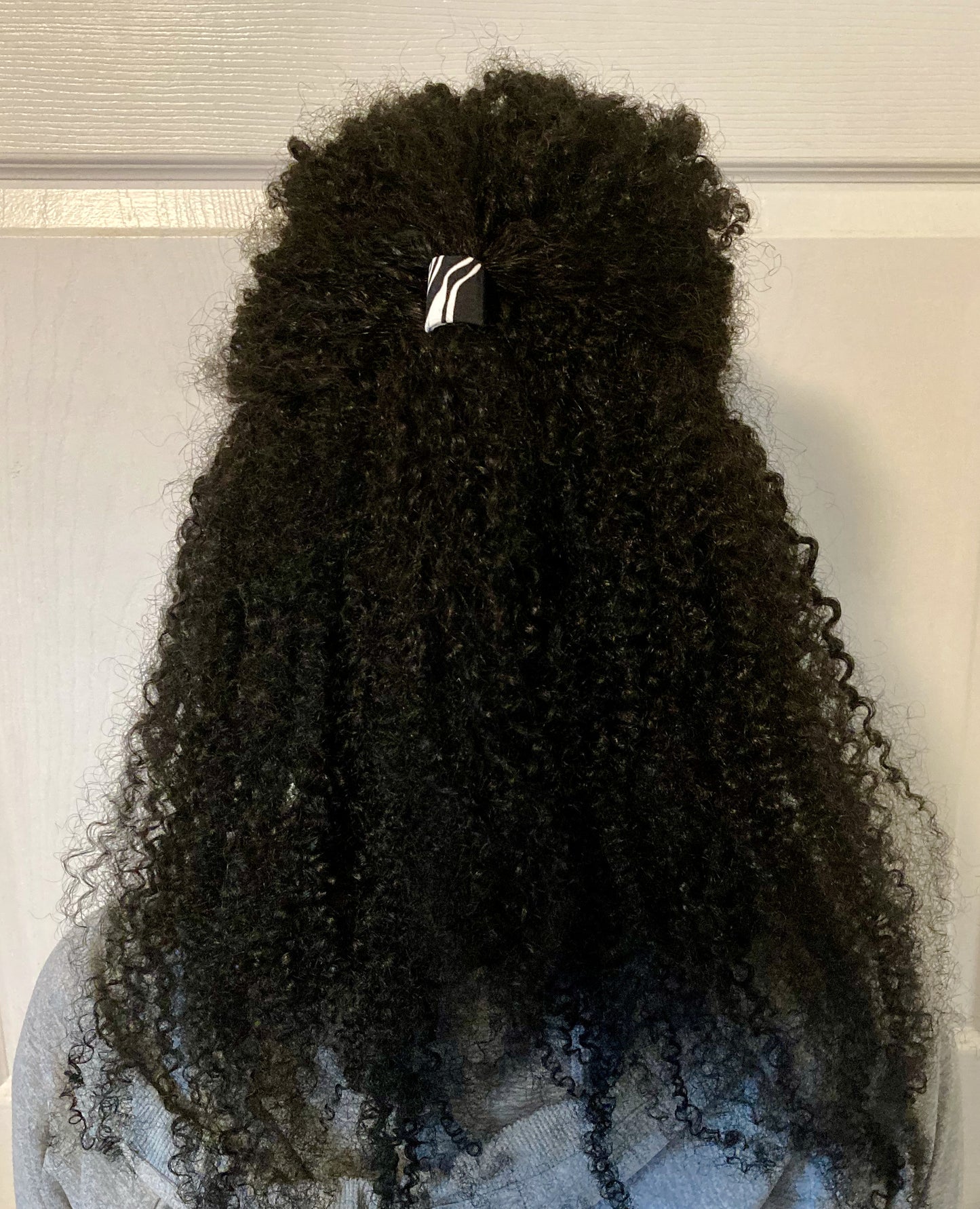Large Hair Cuffs for Natural Hairstyles & Updos, Fabric Covered, Adjustable, 6-Pack