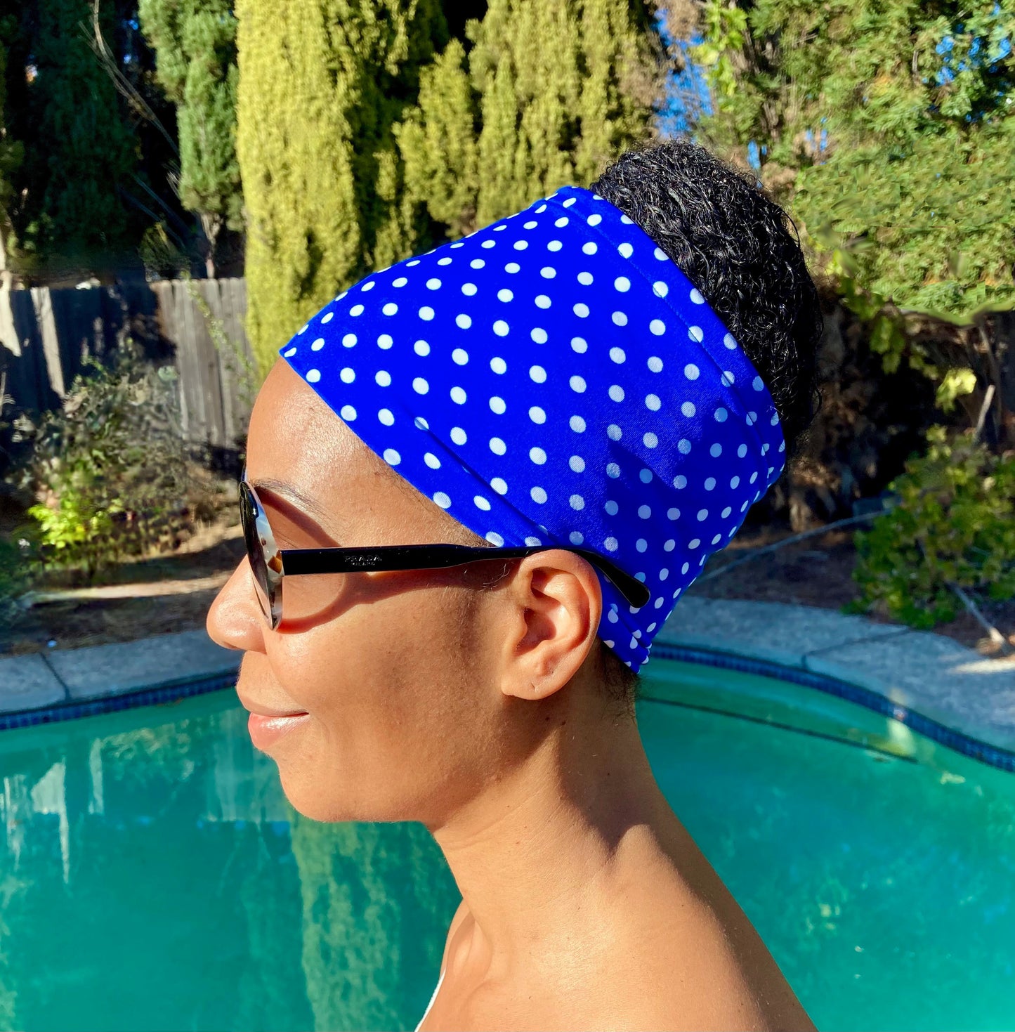 Swim Headbands for wearing under swim caps--Wide and Water-Resistant