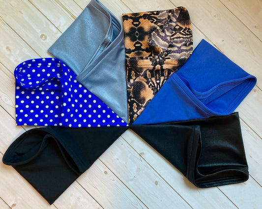 Swim Headbands for wearing under swim caps--Wide and Water-Resistant